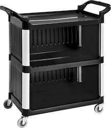 Delta Cleaning Commercial Kitchen General Use Cart H96xW102xD50cm ΚΕ03Π