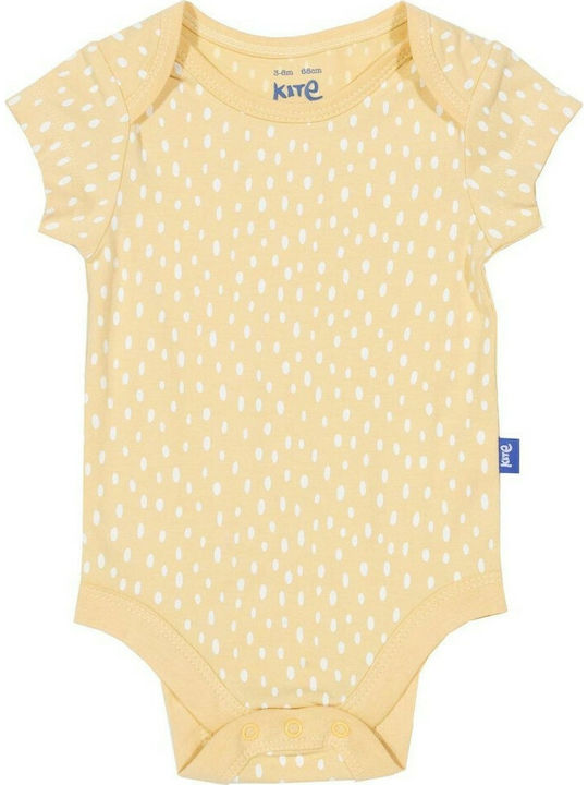 Kite Φορμάκι "Speckle" Set Baby Strampler Kurzärmelig Gelb