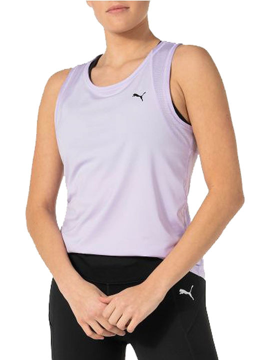 PUMA Train Favorite Lilac Blouse PUMA Train Favorite Lilac Blouse