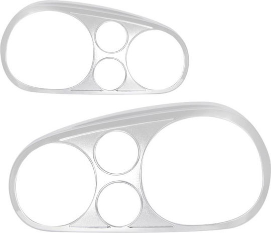 Autoline Front Headlights Masks for Volkswagen Golf 4