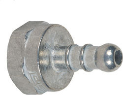 Thermogatz Conector de montare Barb Fitting Piese de schimb pentru grătare cu gaz Drept F8 1/2"