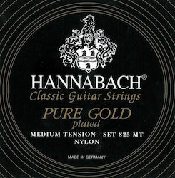 Hannabach 825 Pure Gold Plated Single Nylon Cla...