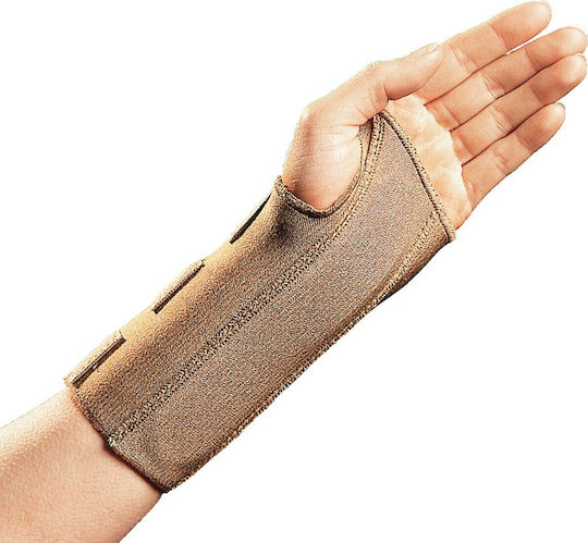 Vita Orthopaedics 03-2-062 Νάρθηκας Καρπού 18cm Αριστερής Πλευράς σε Καφέ Χρώμα