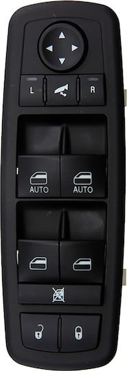 NTY Fensterheberschalter Auto für Jeep Großer Cherokee 2013 11pin Schwarz