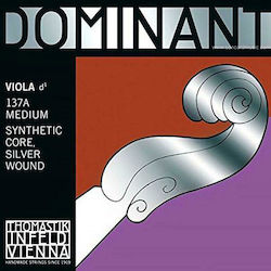 Thomastik Single Synthetic Core String for Violin 4/4 Dominant Viola D (Re)