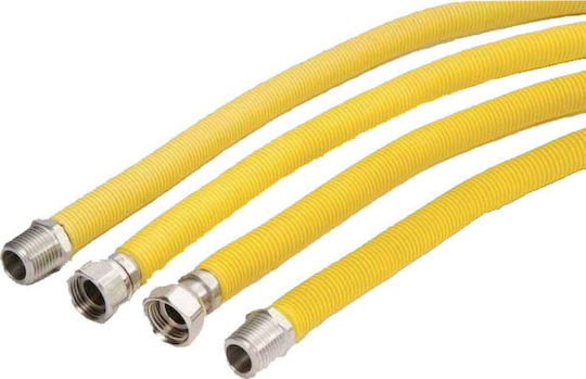 Thermogatz Furtun de Gaz cu Lungime 0.5m Yellow