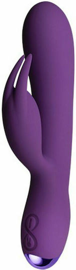 Rocks Off Flutter Vibrator Kaninchen 18cm Purple