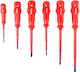 AMiO Set Magnetic Screwdrivers with 6 Interchangeable Tips