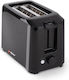 Alpina Appliances Тостер Двуместна 700W Черен