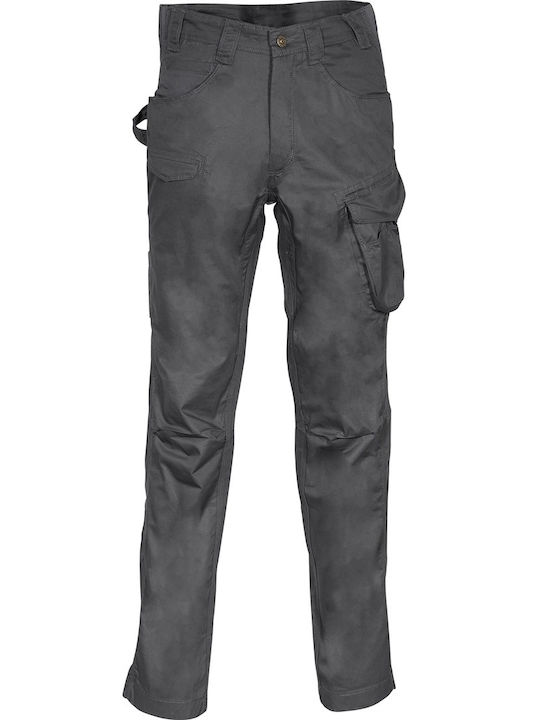 Cofra Kalamata Work Trousers Gray made of Cotton V477-0-04