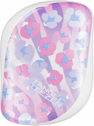 Tangle Teezer Compact Styler Digital Leopard Βούρτσα Μαλλιών για Ξεμπέρδεμα