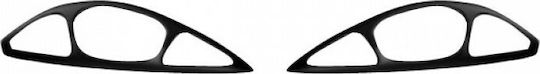 Motordrome Front Headlights Masks for Peugeot 307