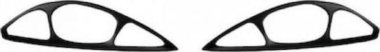 Motordrome Car Headlight Eyebrows for Peugeot 307