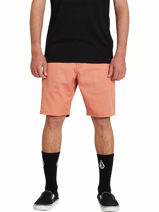Volcom Frickin Modern Bermudă de Bărbați Chino Bej