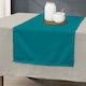 Lino Home Runner Renas 100 Petrol 45x160cm