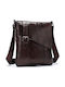 Cardinal Leather Men's Bag Shoulder / Cross In Brown Colour