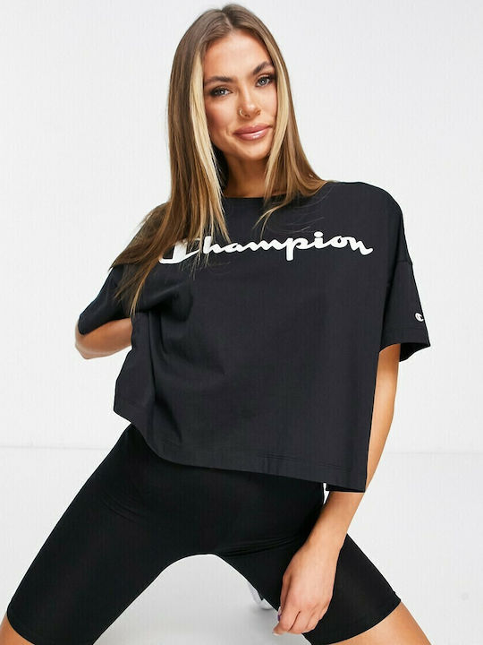 Champion Women's Summer Crop Top Short Sleeve B...