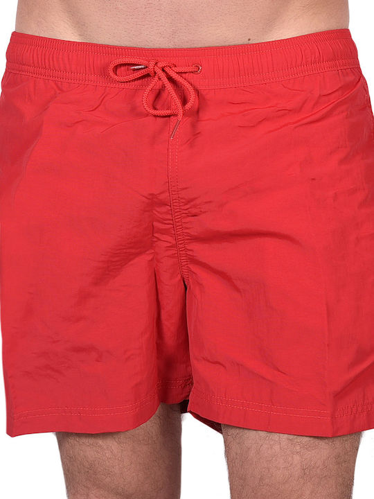 Costum De Baie Bărbați Pantaloni Scurți Roșii