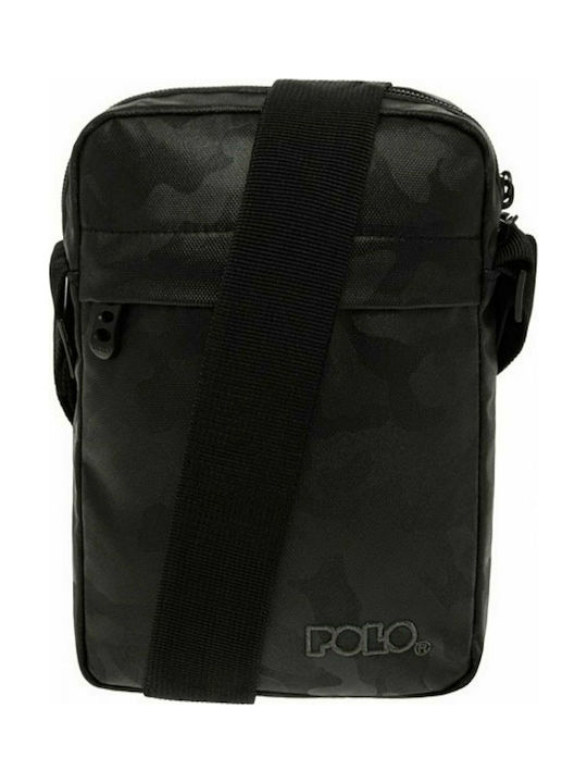 Polo Wave Ανδρική Τσάντα Ώμου / Χιαστί σε Μαύρο χρώμα