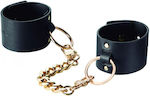 Bijoux Indiscrets Maze Wide Cuffs Handschellen in Schwarz Farbe