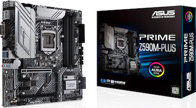 Prime Z590M-PLUS Placă de bază Micro ATX cu Intel 1200 Socket