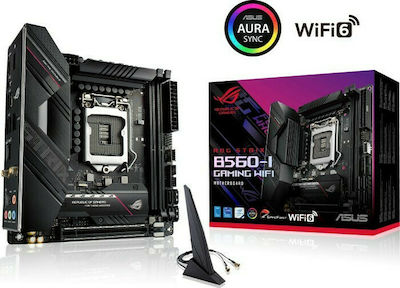 Asus ROG Strix B560-I Gaming WiFi Motherboard Mini ITX με Intel 1200 Socket