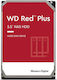 Western Digital Red Plus 4TB HDD Σκληρός Δίσκος 3.5" SATA III 5400rpm με 128MB Cache για NAS