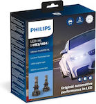 Philips Λάμπες Ultinon Pro 9000 HL H4 LED 5800K Ψυχρό Λευκό 12V 18W 2τμχ