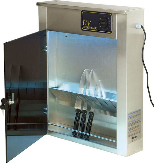 Rnt Knife Sterilizer Ultraviolet Light for 10 Knife 52x14x65cm