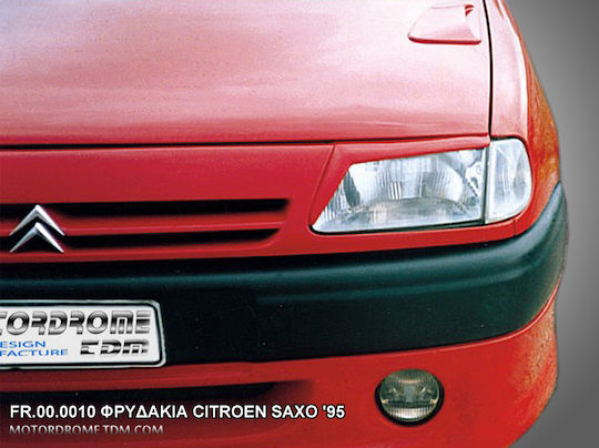 Motordrome Предни фарове с вежди за Citroen Saxo