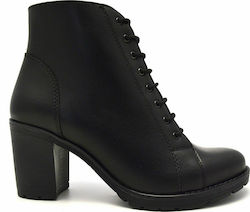 Ragazza Women's Medium Heel Boots Black