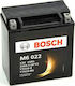 Bosch Motorradbatterie YTX16-BS 210A mit Gewicht 14Ah
