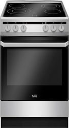 Amica Independent cu Plite Ceramice Inox 58CE2.30(XV) Amica Independent cu Plite Ceramice Inox 58CE2.30(XV)