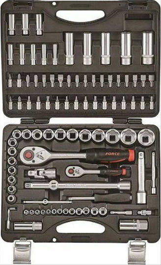 Force Set Ratchet 1\2" & 1\4" 94pcs