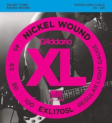 Daddario XL Nickel Bass Set Corzi Pentru Bas Ni...