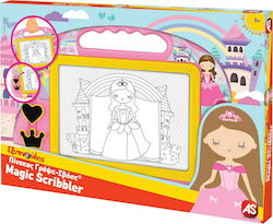 AS Magic Scribbler Baby Princess Kids Draw & Erase Board 37.7x26cm