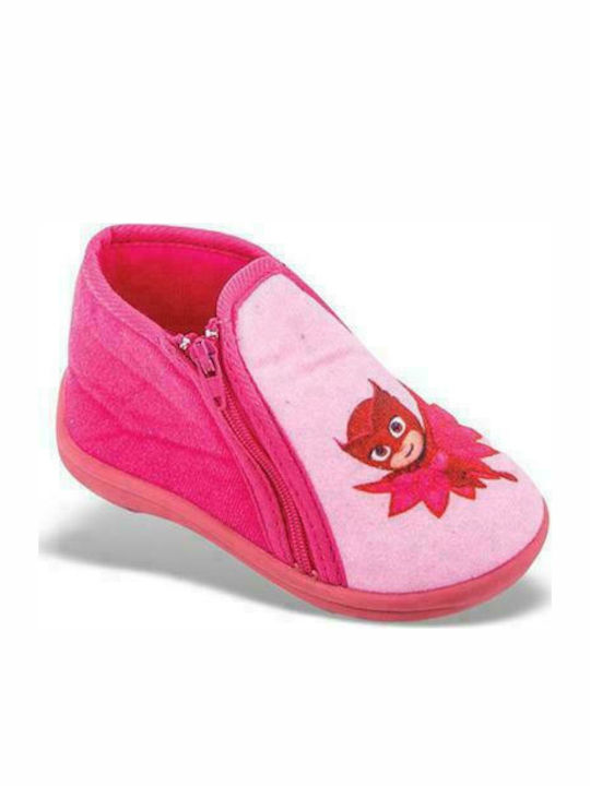 FAME Kids Slipper Ankle Boot Fuchsia