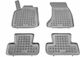 Rezaw Plast Set of Front and Rear Mats 4pcs Tray Type for Audi Q5 2008 Gray