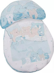 Kamtex Baby Stroller Mattress 2119 40x50cm Light Blue 21-2119