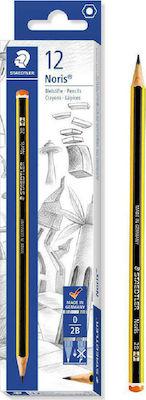 Staedtler 120-0 Pencil 2B Yellow 12pcs