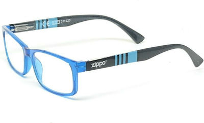 Zippo Reading Glasses +1.00 in Blue color 31Z-B25-BLU100