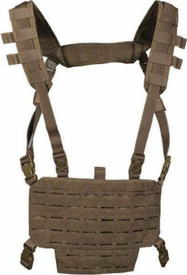 Mil-Tec Tactical Vest Chest Rig Lightweight Dark Coyote