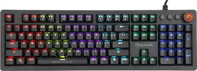 Marvo KG917 Gaming Mechanical Keyboard with Outemu Blue switches and RGB lighting (English US)