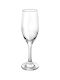 Borgonovo Set of Glasses Champagne made of Glass Stemmed 170ml 6pcs
