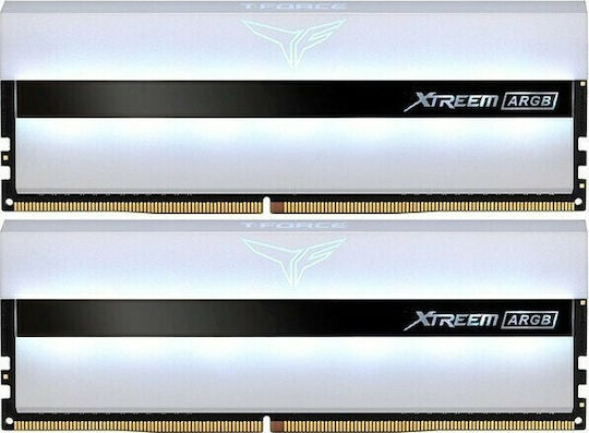 TeamGroup T-Force Xtreem ARGB White 32GB DDR4 RAM cu 2 module