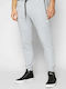 Jogginghose mit Gummizug Light Grey Melange