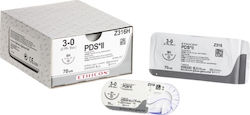 Ethicon PDS ΙΙ 3/0 Ράμματα Μήκους 70cm με Βελόνα 26mm