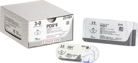 Ethicon PDS ΙΙ 3/0 Ράμματα