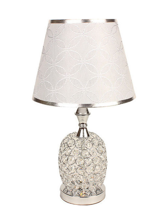 Keskor Classic Table Lamp E27 Beige/Silver 881241