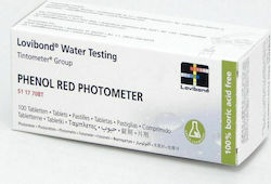 Lovibond Phenol Red Photometer Ταμπλέτες Μέτρησης Ph